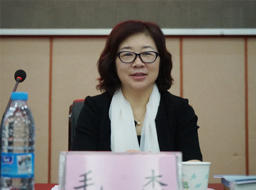 省教育厅党组成员、副厅长毛杰讲话